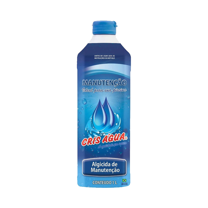 ALGICIDA DE MANUTENÇÃO CRISÁGUA 1 LITRO