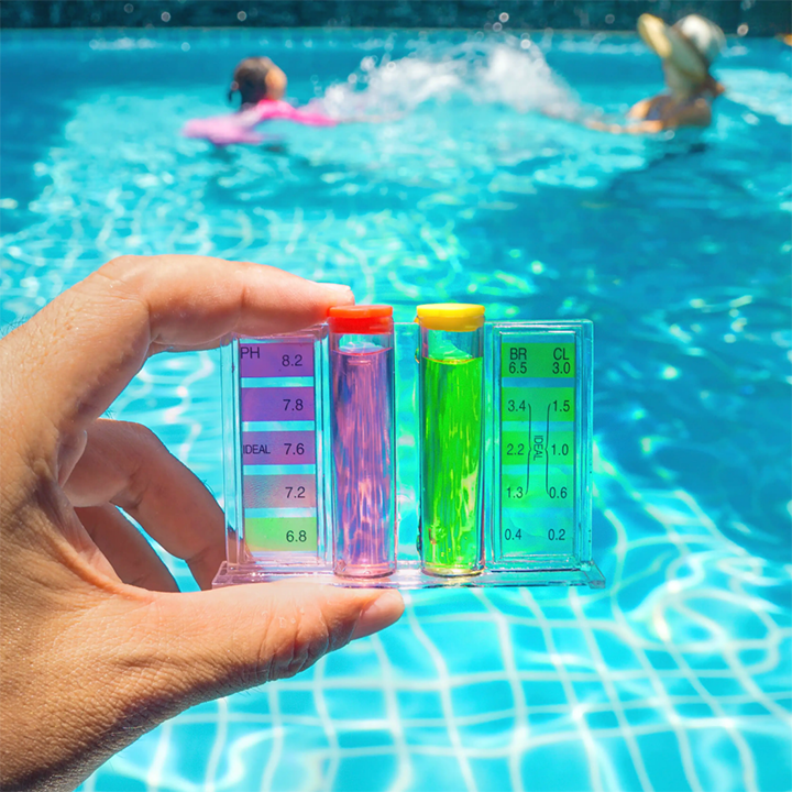 Mantenha o Equilíbrio, Como Testar o pH da Água da Piscina